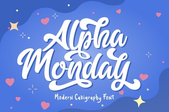 Alpha Monday: A Handwritten Font for Modern Web Design