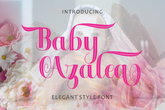 Baby Azalea Font Review for Branding Projects