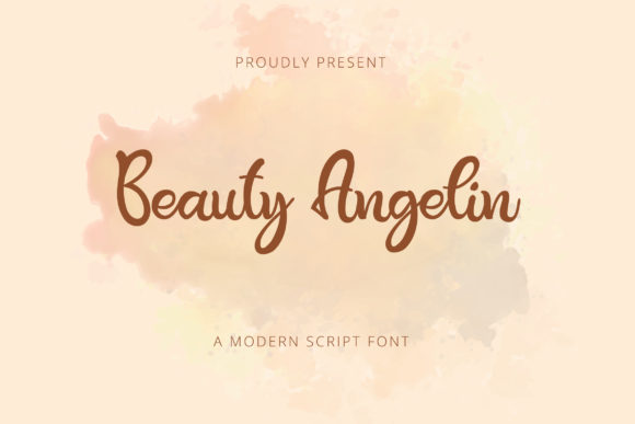 Beauty Angelin: A Handcrafted Script Font for Creative Branding