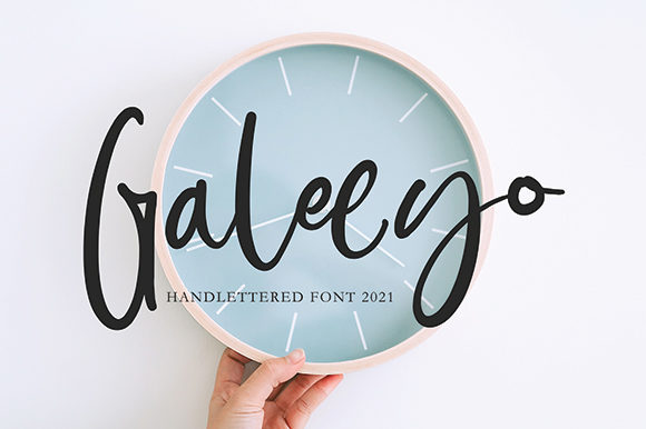 Galeeyo: A Handwritten Font for Thoughtful Editorial Design