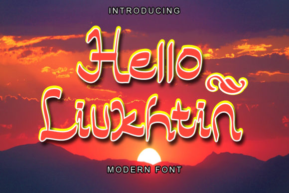 Hello Liukhtin: A Handwritten Font for Thoughtful Editorial Design