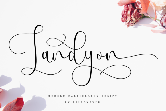Landyon: A Script Font for Thoughtful Editorial Design
