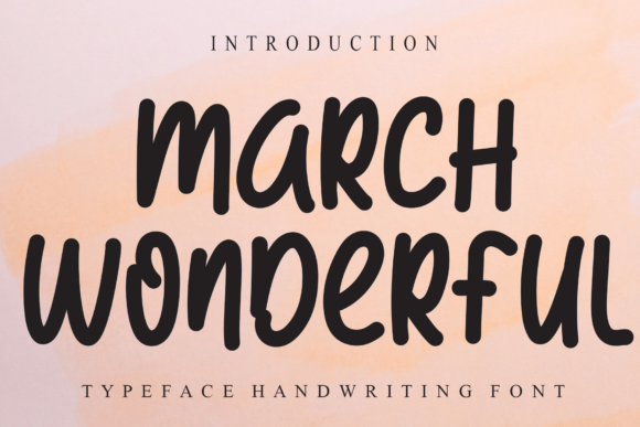 March Wonderful Font Review: A Sweet Script for Branding Projects