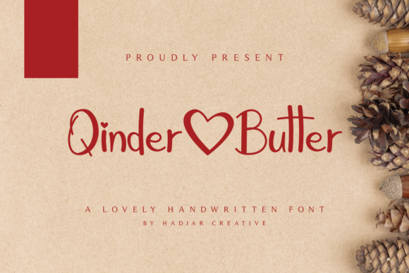 Qinder Butter Font for Engaging Visual Campaigns