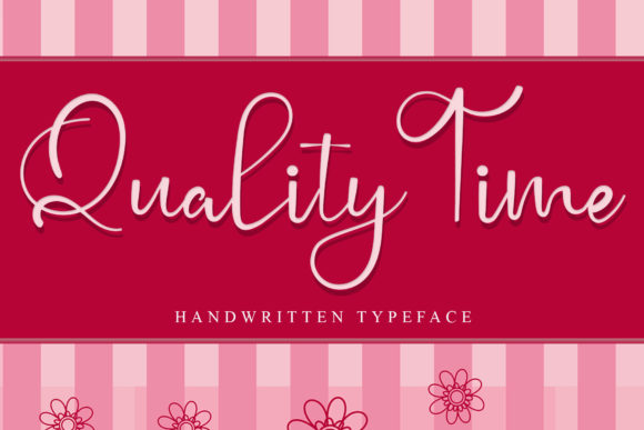 Quality Time Font for Web Design