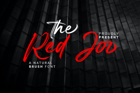 Red Joo: A Brush Script Font for Creative Branding