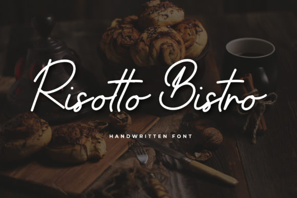 Risotto Bistro Font for Campaign Creatives