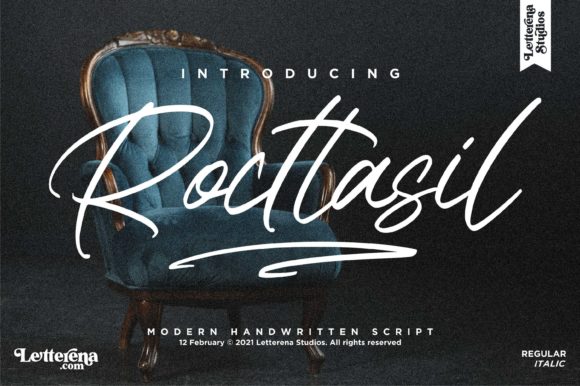 Rocttasil: A Versatile Script Font for Digital Design