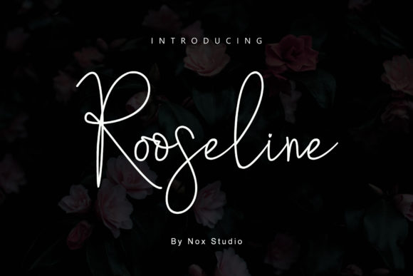 Rooseline: A Script Font That Elevates Editorial Design