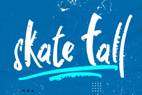 Skate Fall: A Casual Font for Creative Branding