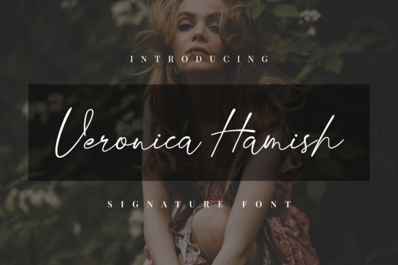 Veronica Hamish: A Script Font for Modern Branding